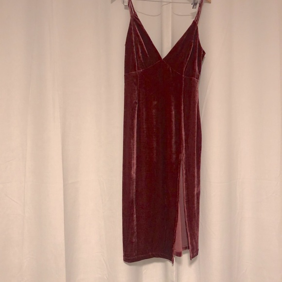 NBD | X REVOLVE Mauve Shine On Dress - Picture 2 of 7